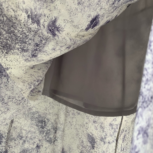 Reiss Molly Tie Dye Smudge Maxi Skirt 10 - Picture 6 of 8